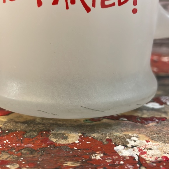 Giftcraft 1986 John Lamb Who Farted Frosted Glass Mug - Picture 7 of 10